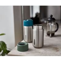 Mug isotherme inox 340 ml olive - Visuel 2